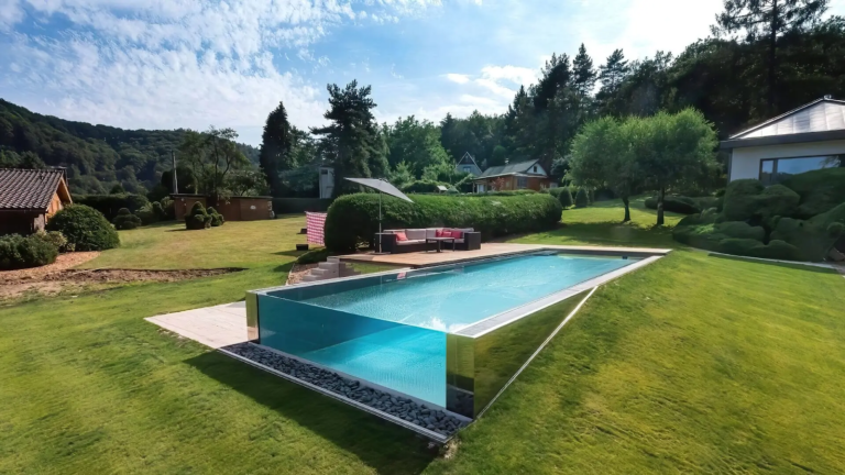 Transform Your Space with Glass Swimming Pools