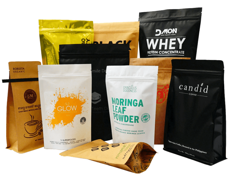 Design Your Own Fully Custom Stand-Up Pouch Packaging