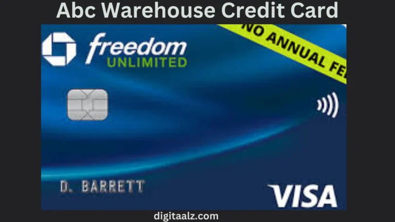 Abc Warehouse Credit Card