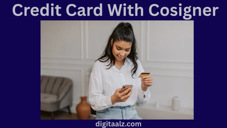 Credit Card With Cosigner